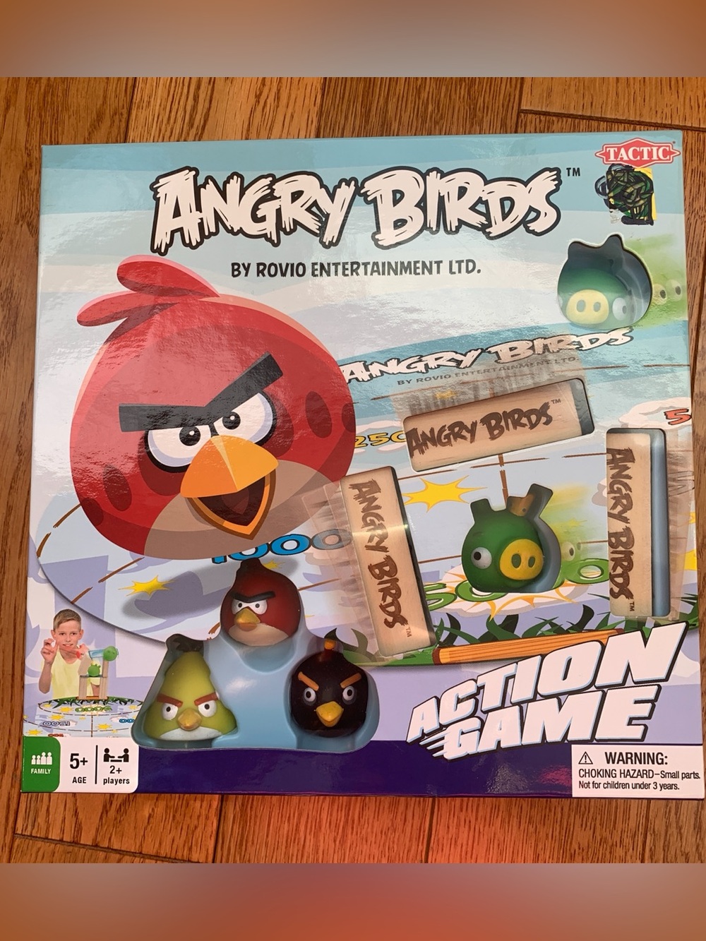 Angry Birds Action Game Set - TACTIC Board Game VCG